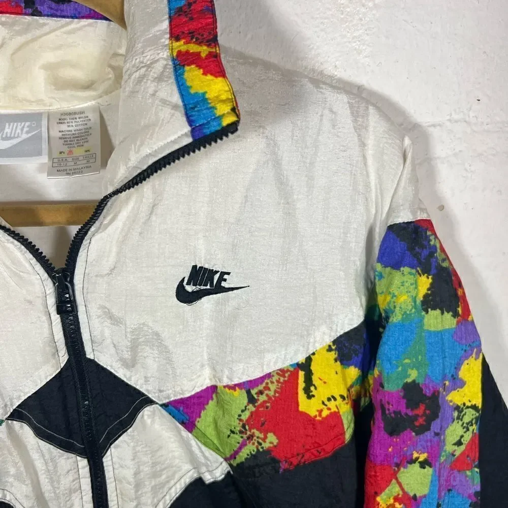 Vintage Colorful Nike Windbreaker